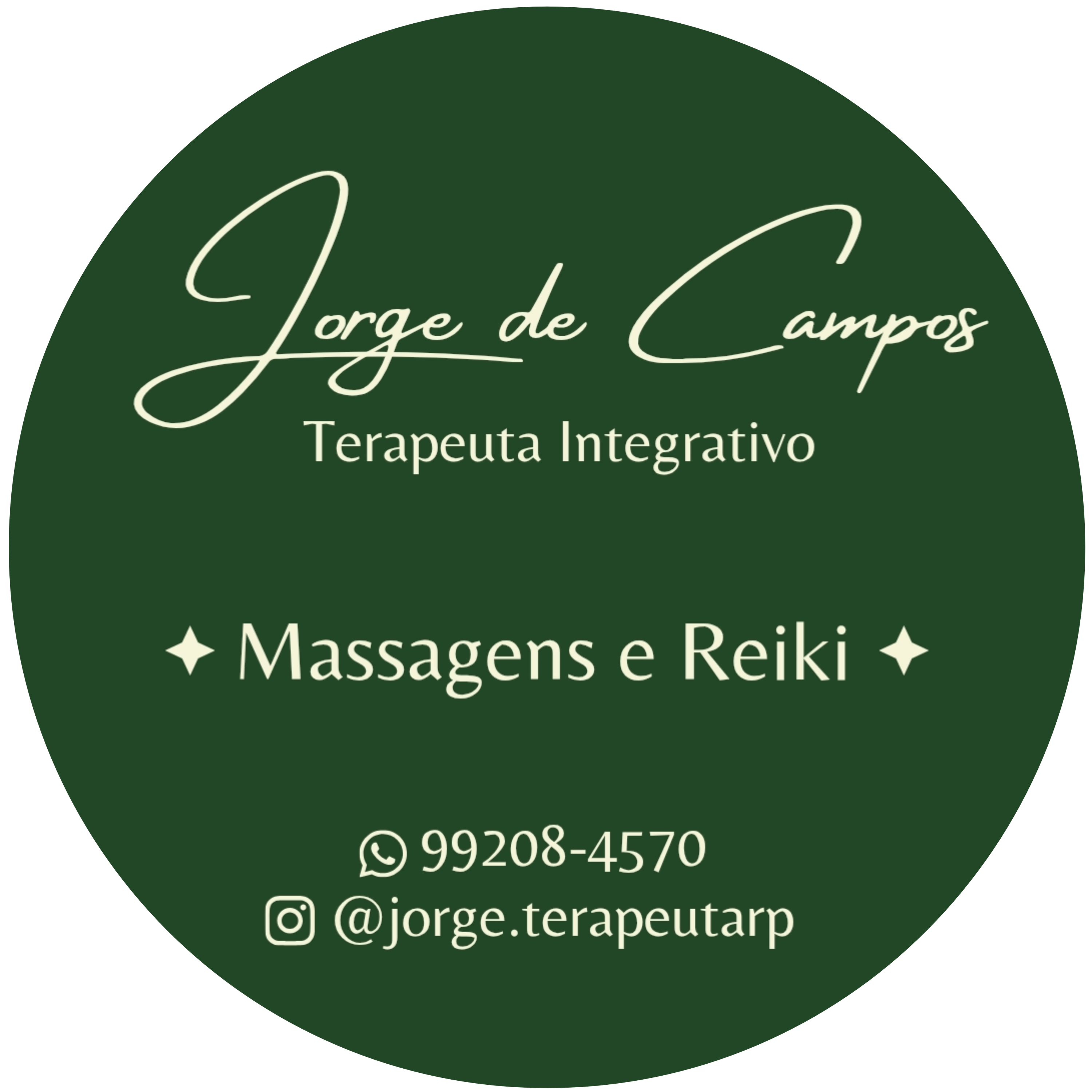 Jorge de Campos , massoterapeuta em Ribeirão Preto-sp, SP