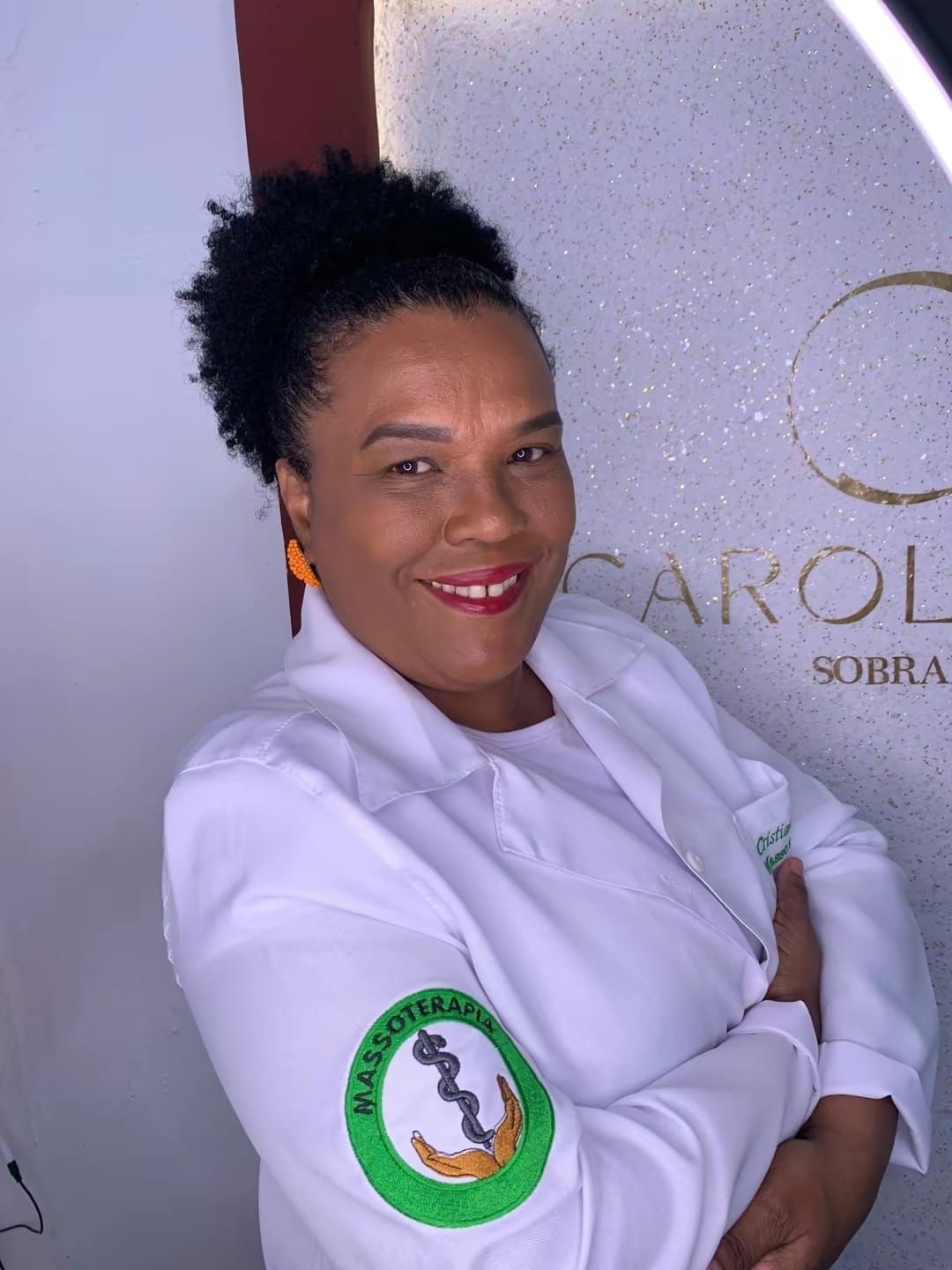 Cristiane marques da cunha da Silva , massoterapeuta em Queimados, RJ