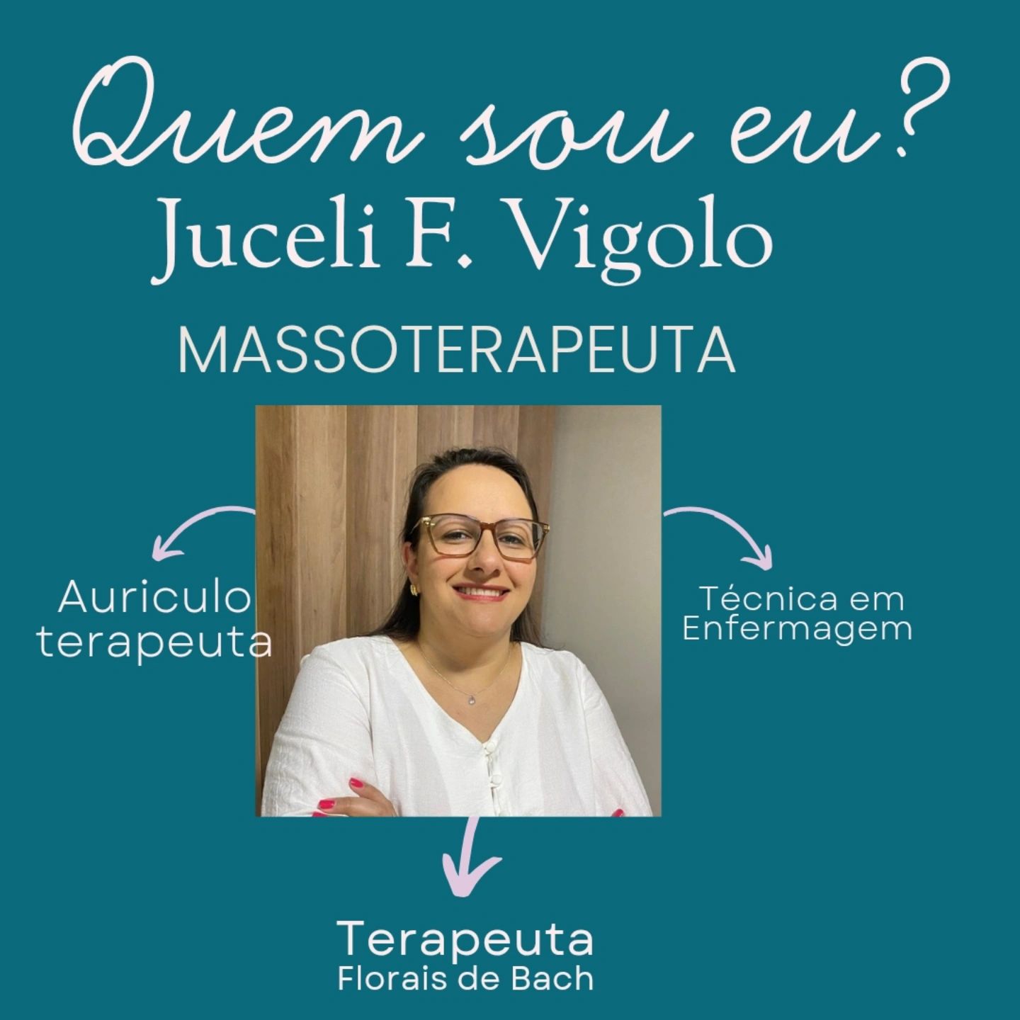 Juceli de Freitas Vigolo , massoterapeuta em Salto Veloso, SC