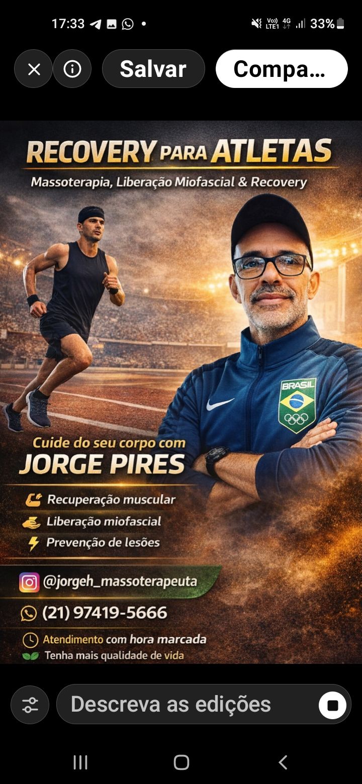 Jorgeh Pires, massoterapeuta em Rio de Janeiro, RJ