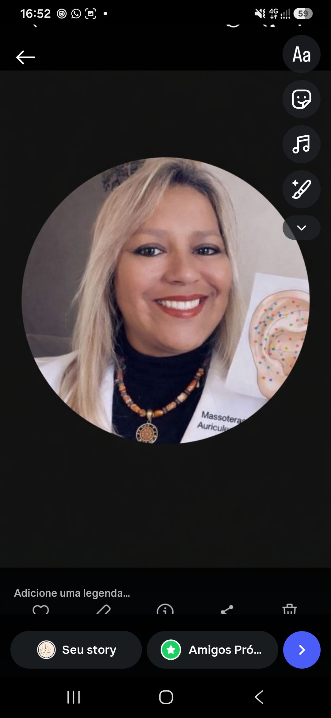 Luciana Flor de Souza, massoterapeuta em São Paulo, SP