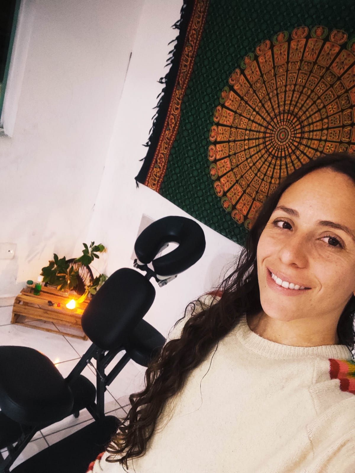 Renata Azzi, massoterapeuta em Santos, SP