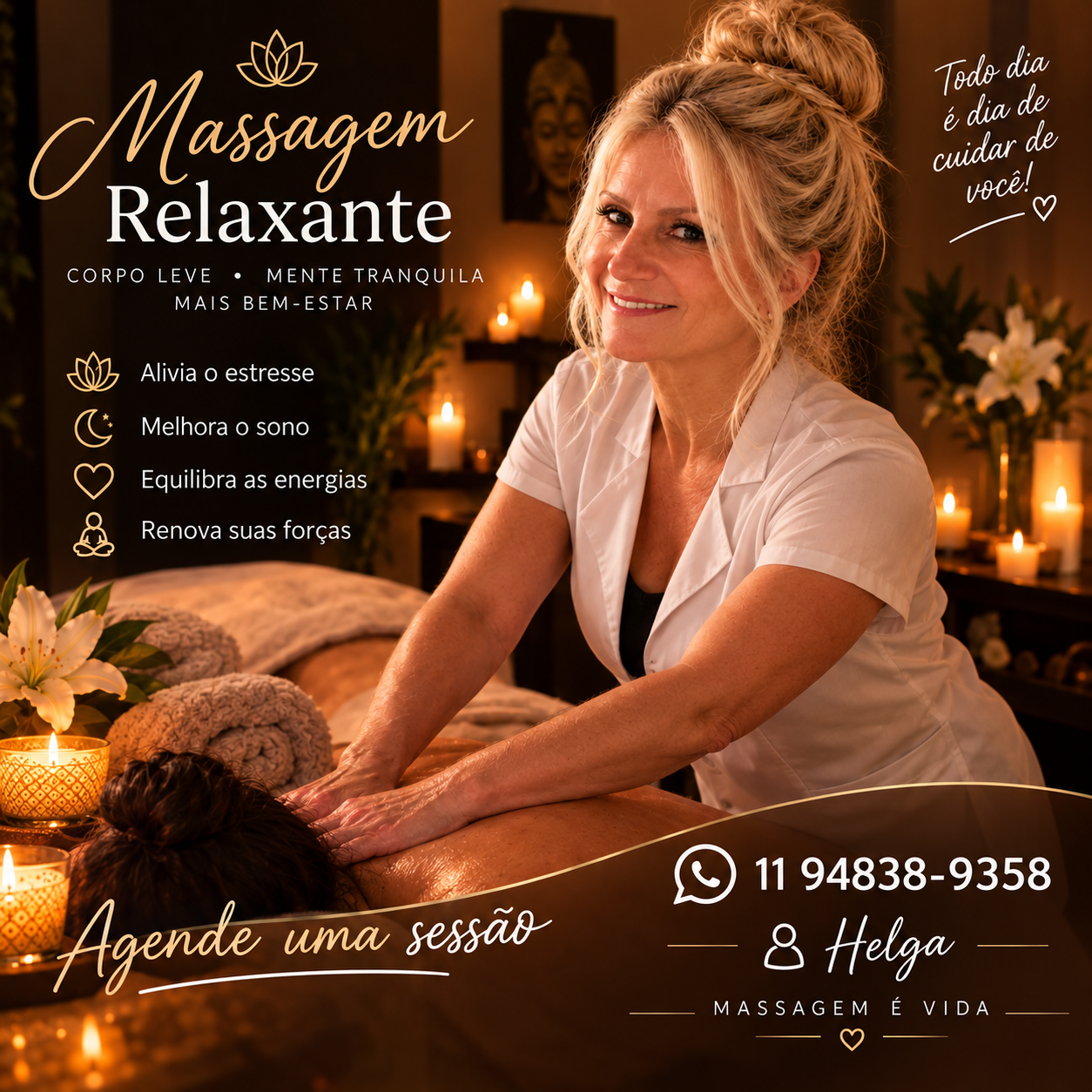 Helga Behrend , massoterapeuta em Sao  Paulo, SP