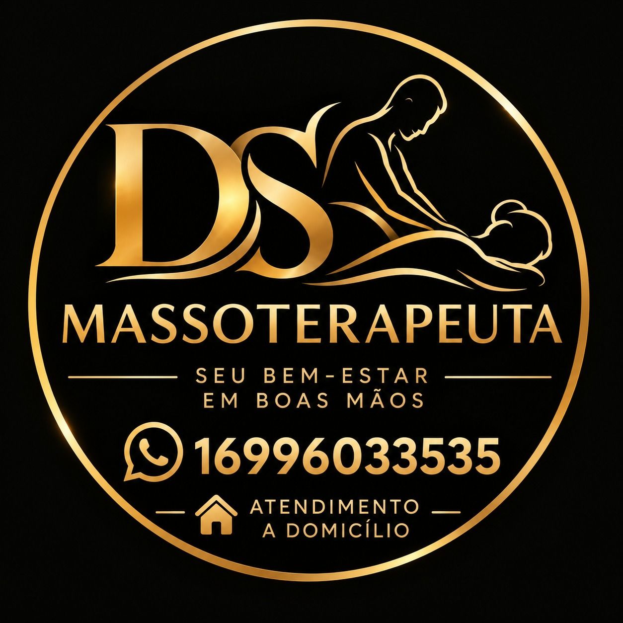 Adao Silva, massoterapeuta em Ibitinga, SP