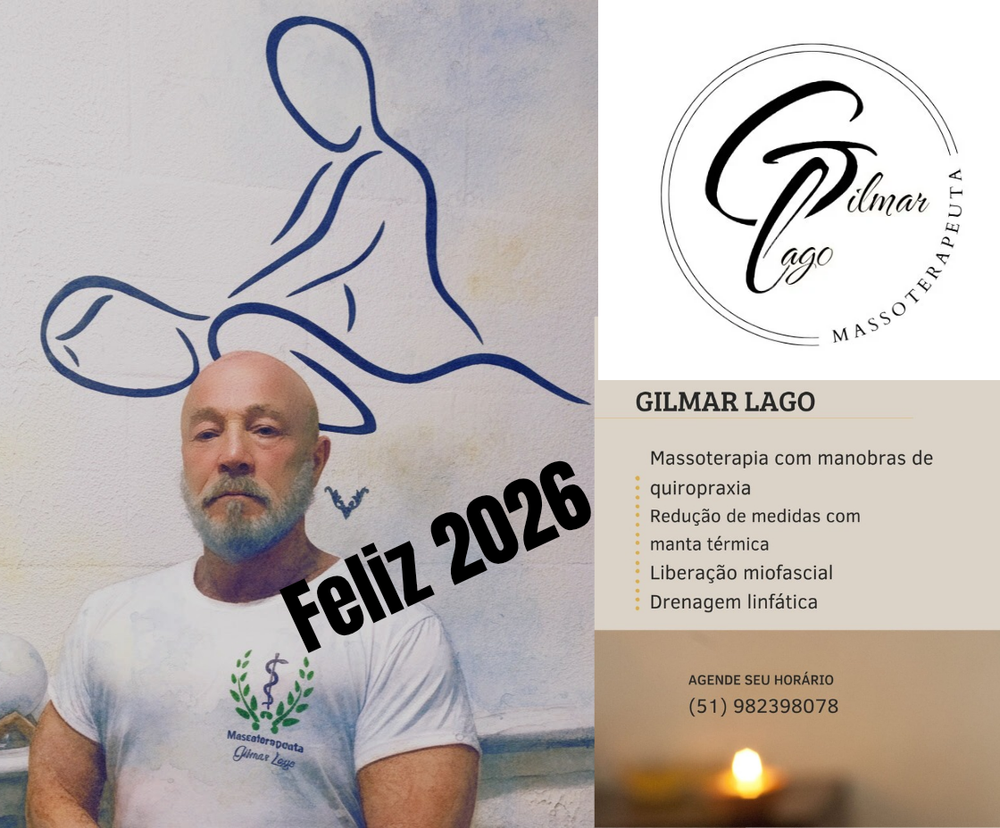 Gilmar Ângelo Lago, massoterapeuta em Porto Alegre, RS