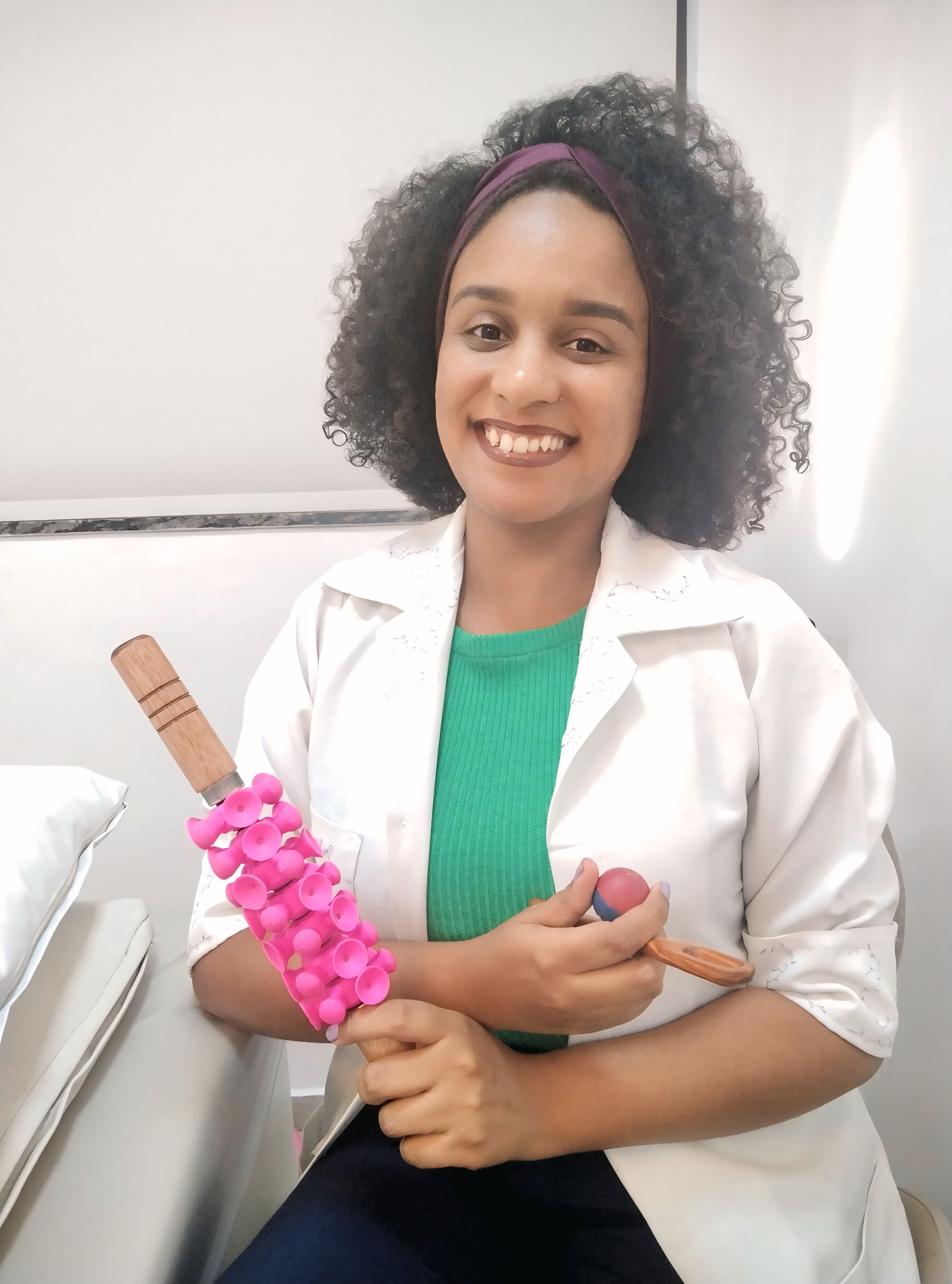 Lídia Brusinga, massoterapeuta em Volta Redonda, RJ