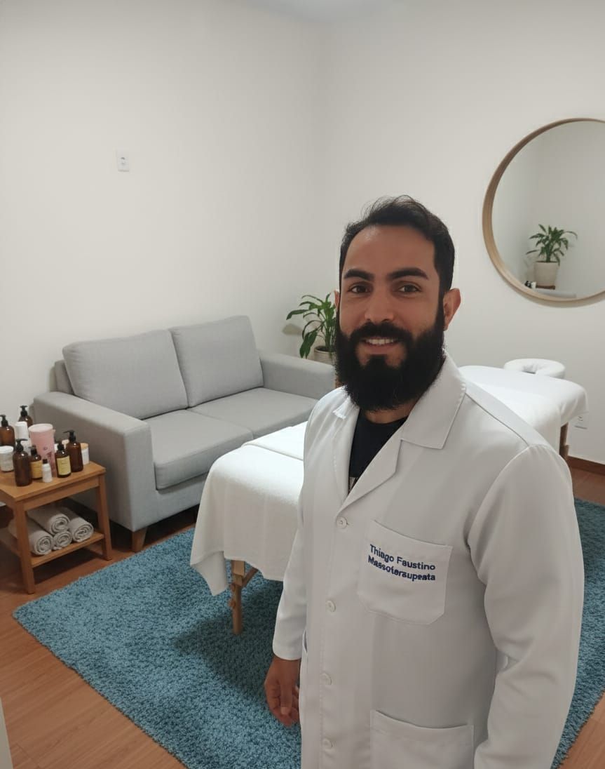Thiago Faustino da Silva Garcia , massoterapeuta em Anápolis, GO