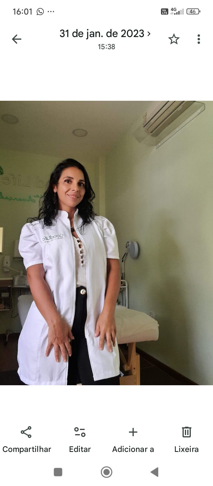 Cristiane da Silva Coutinho, massoterapeuta em RJ
