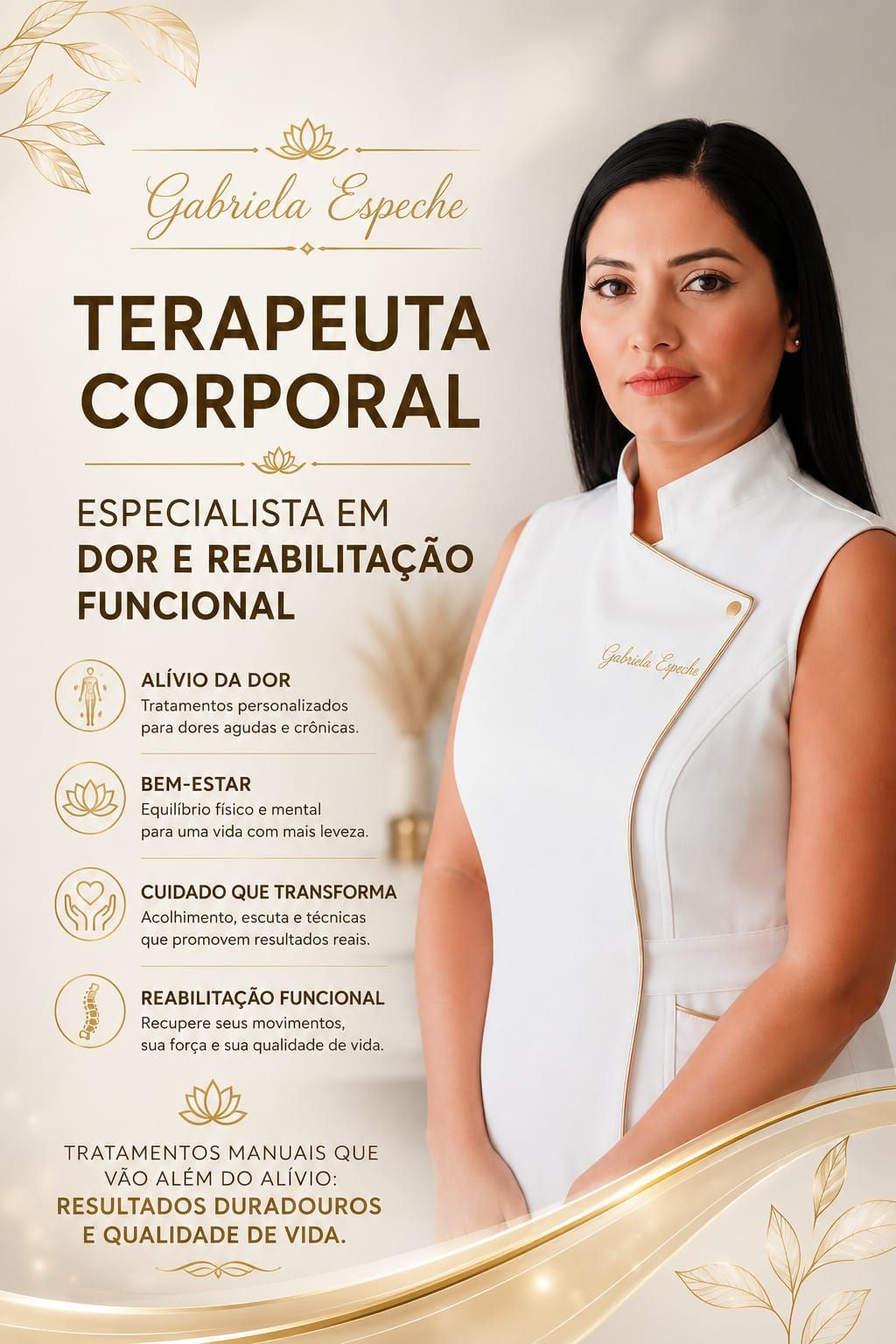 Gabriela Espeche , massoterapeuta em Balneário Camboriú, SC