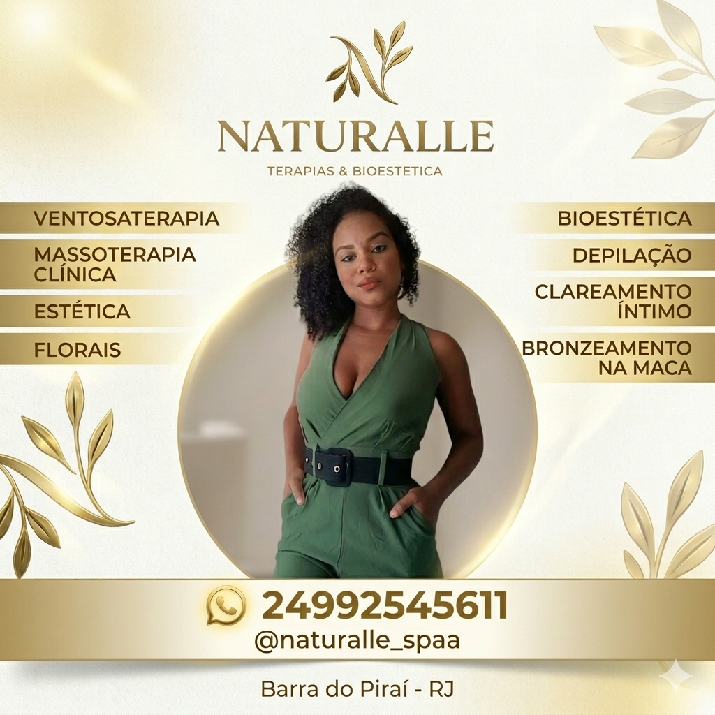 Natália silva, massoterapeuta em Barra do Piraí, RJ