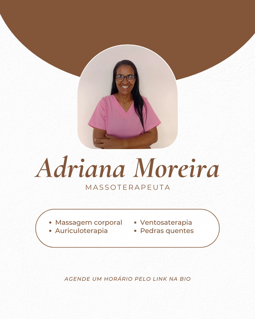 Adriana Moreira, massoterapeuta em Rio de Janeiro, RJ