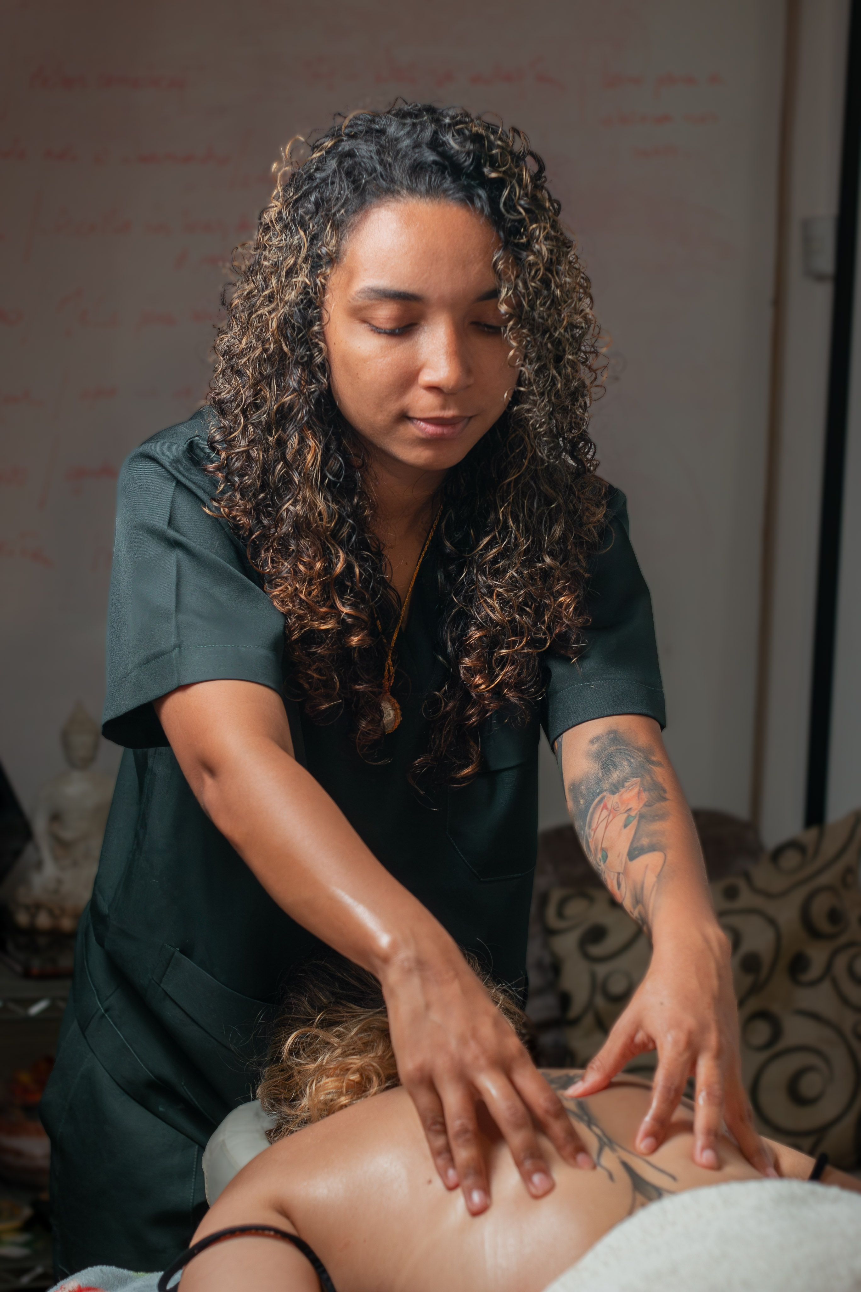 Jane Cristina Veloso Pereira, massoterapeuta
