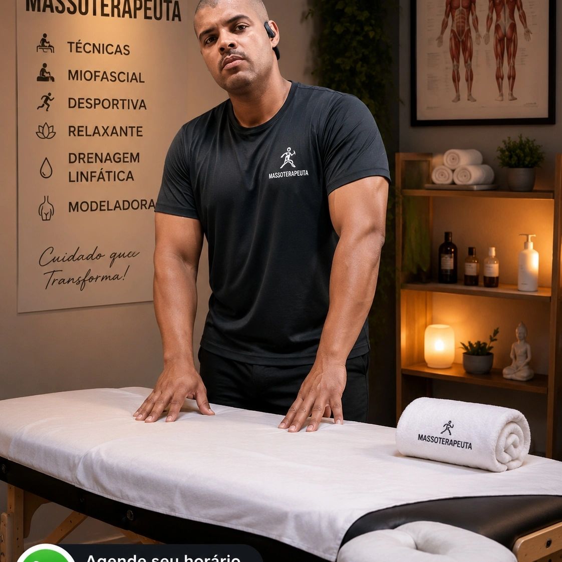 Washington Souza, massoterapeuta em São Paulo, SP