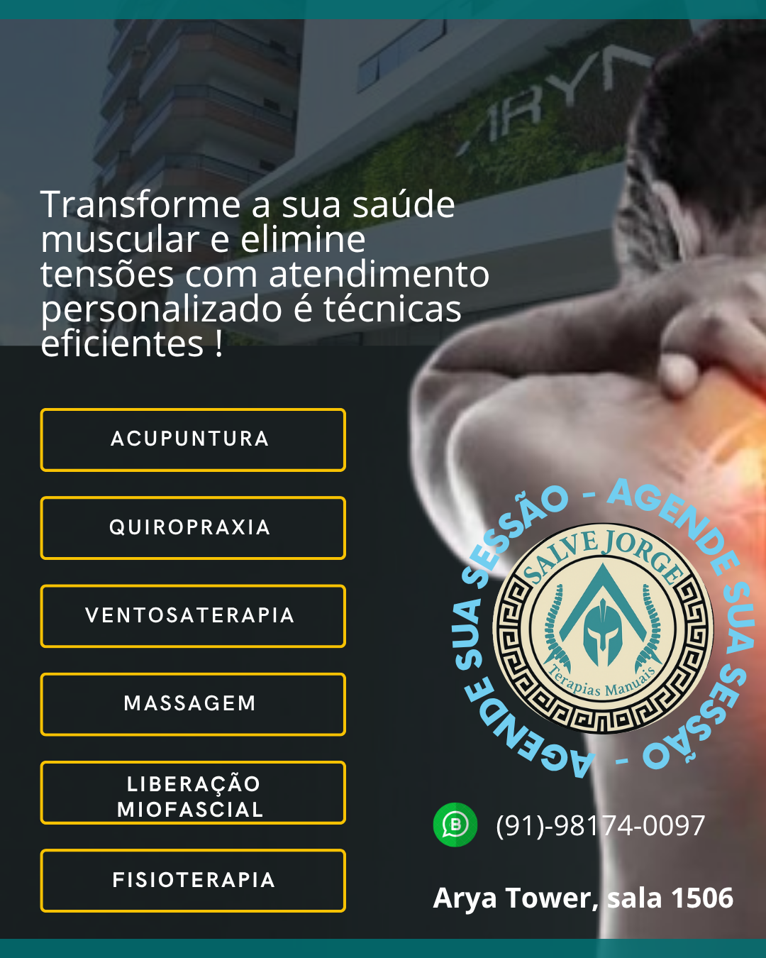 Jorge Luiz Almeida de Souza Junior , massoterapeuta em Belém, PA