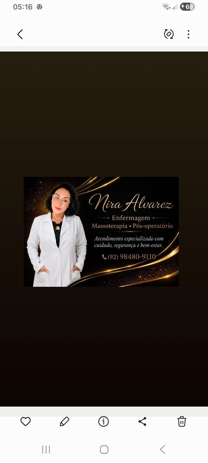 Nira Alvarez , massoterapeuta em Manaus, AM