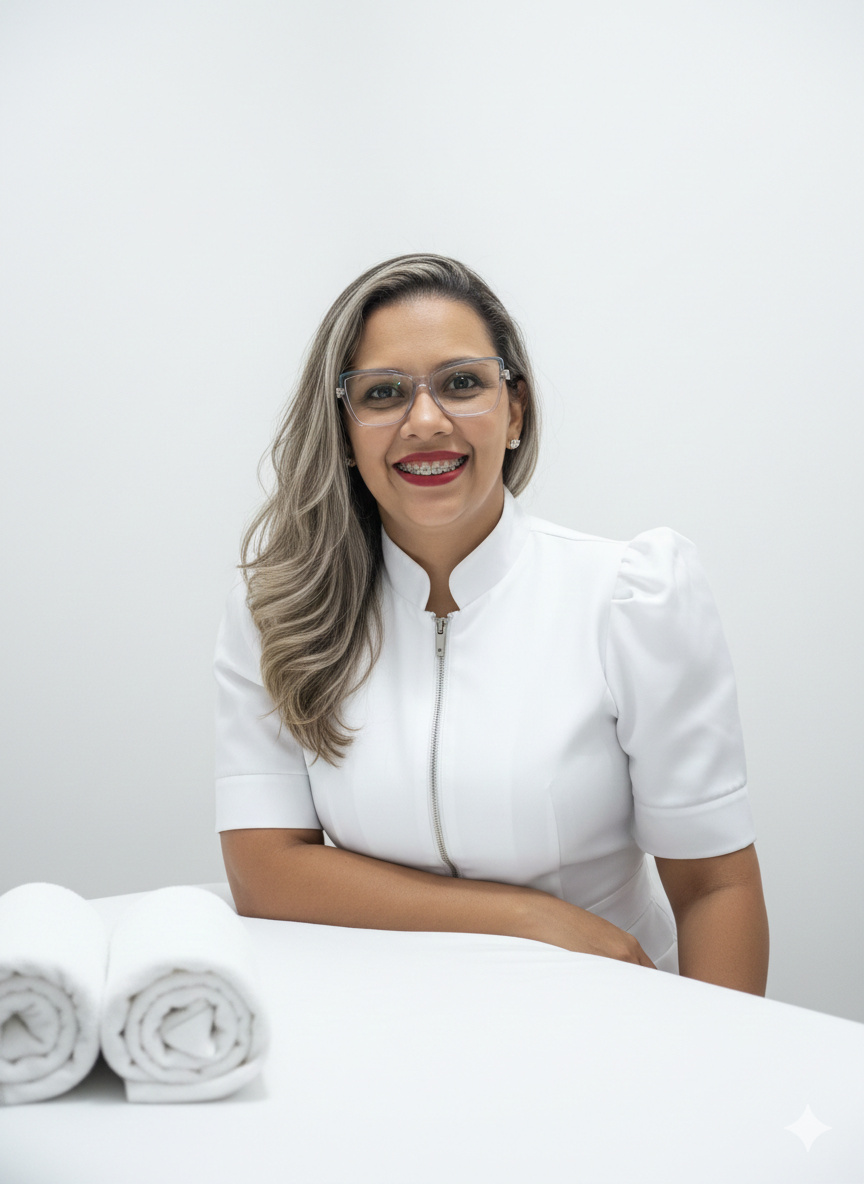 Camila Bueno, massoterapeuta em São Paulo, SP