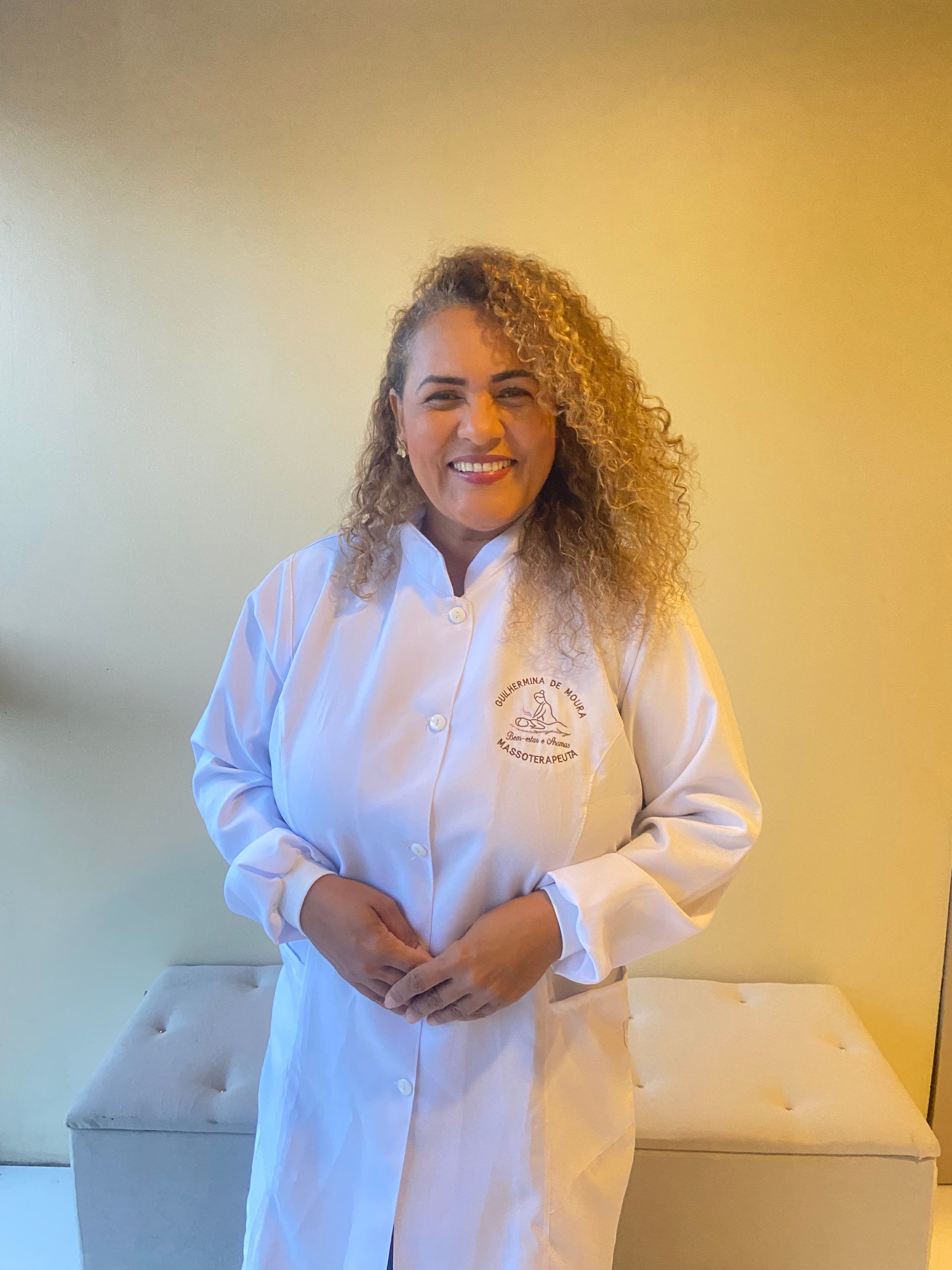 Guilhermina Maria Neta de Moura, massoterapeuta em Santa Inês, MA