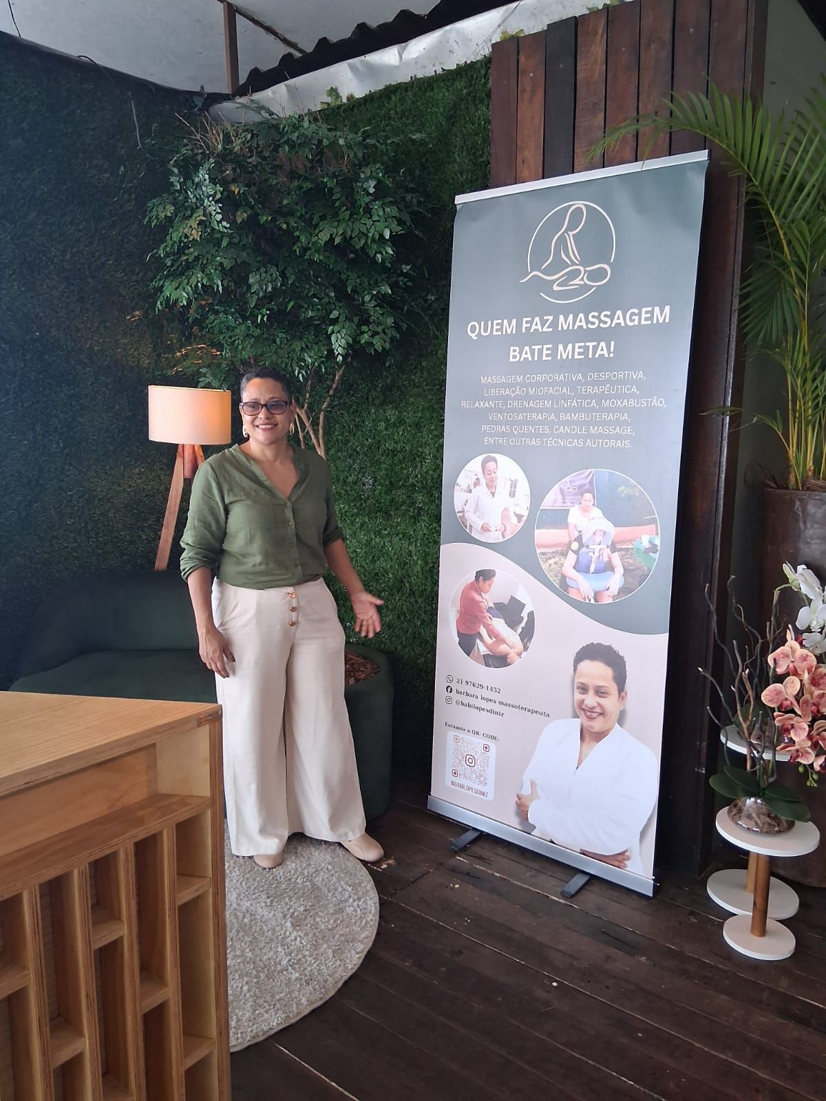Barbara Lopes , massoterapeuta em Rio de Janeiro, RJ