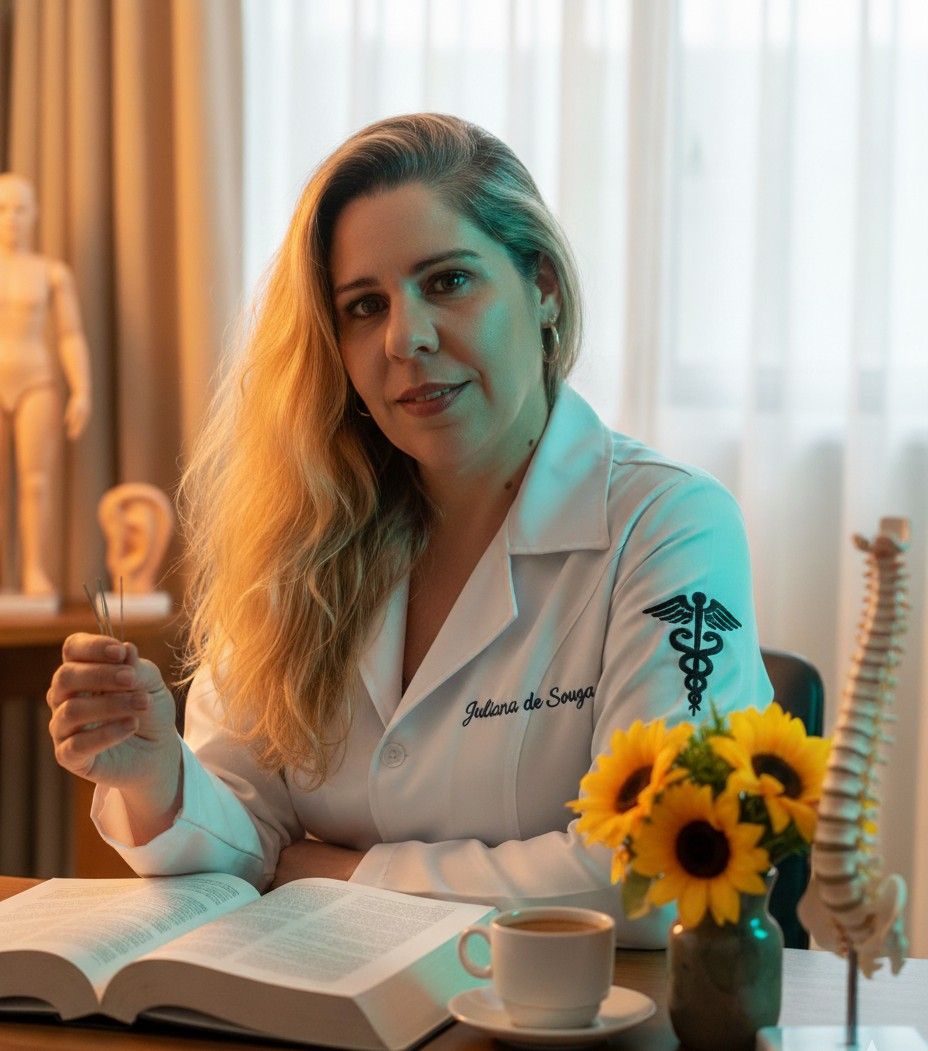 Juliana Souza, massoterapeuta em São Paulo, SP