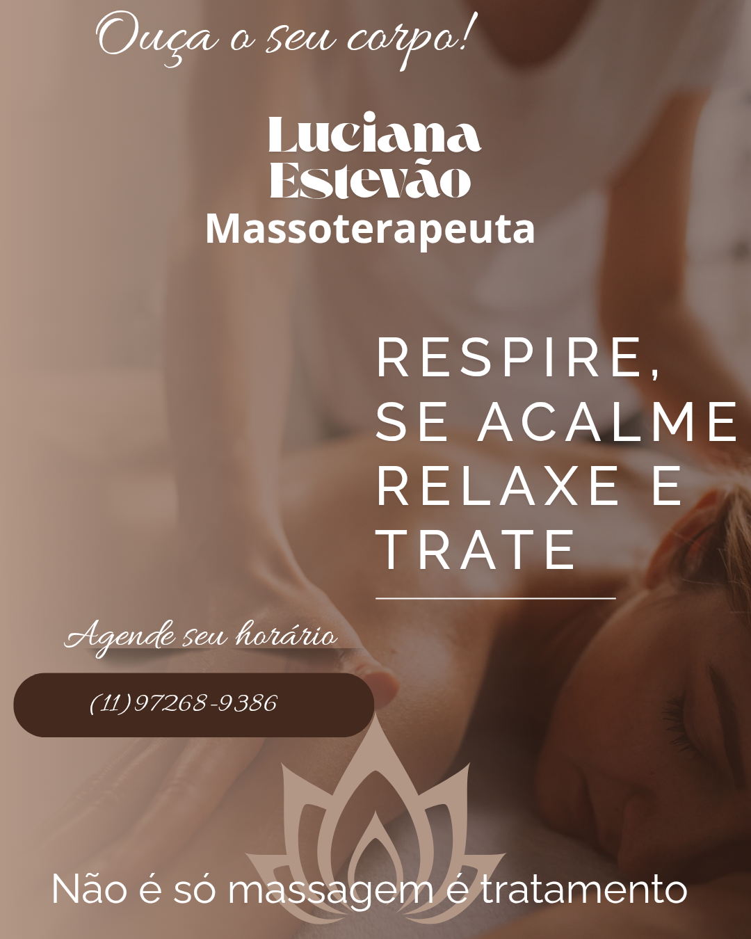 Luciana caldeira Estevão , massoterapeuta em Juquitiba, SP