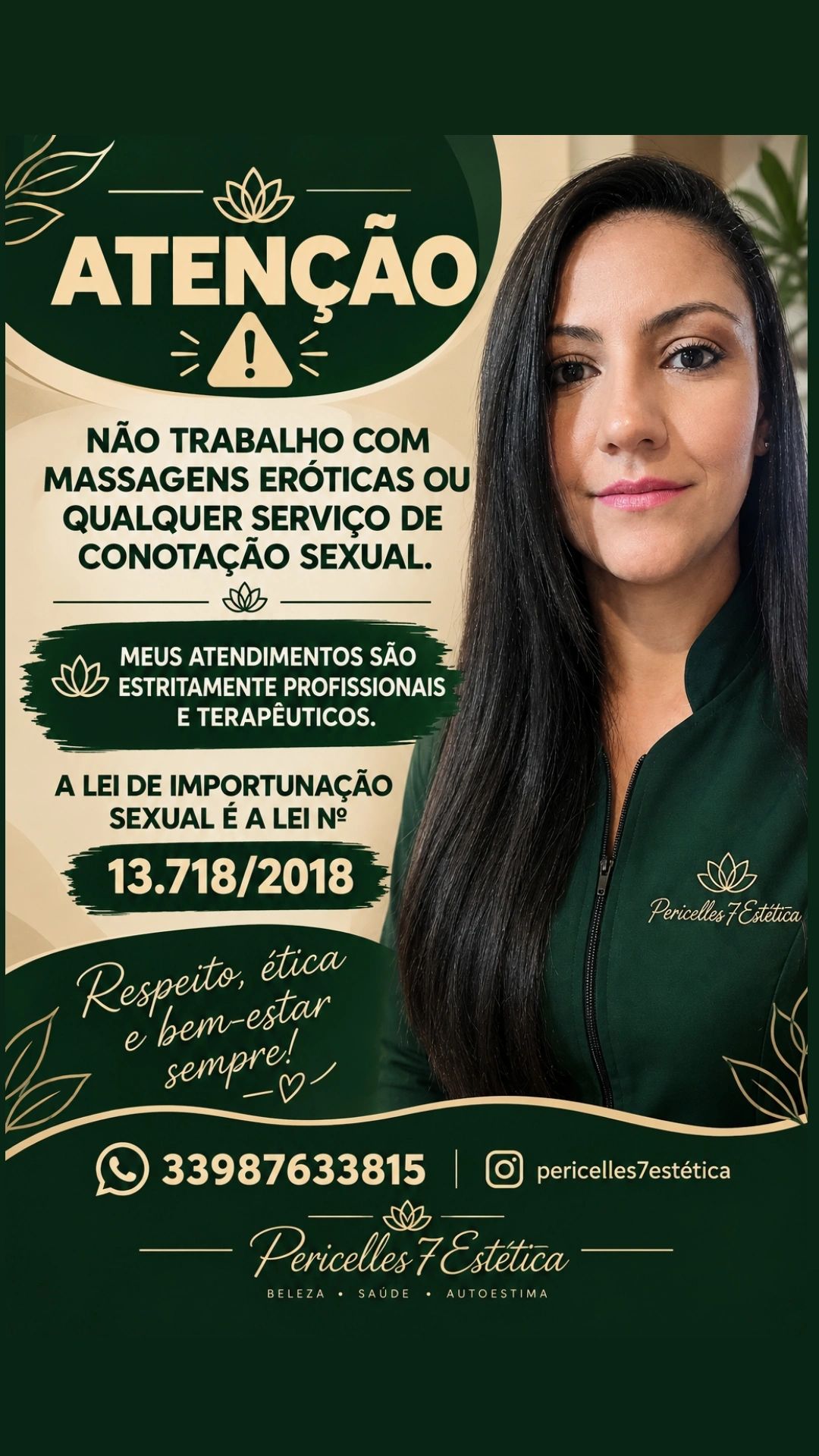 Priscilla Pericelles, massoterapeuta em Governador Valadares-mg, MG