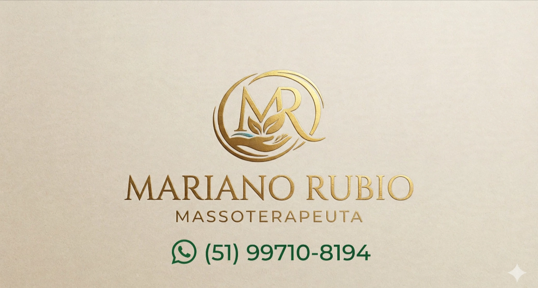 Mariano Rubio, massoterapeuta em Gravataí, RS