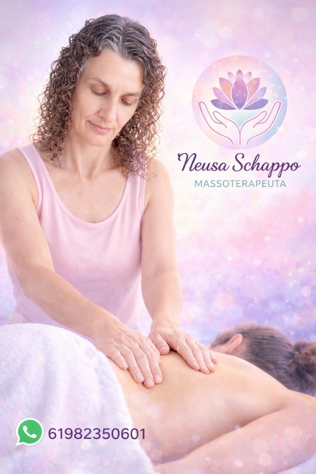 Neusa Janete Schappo , massoterapeuta em São José, SC